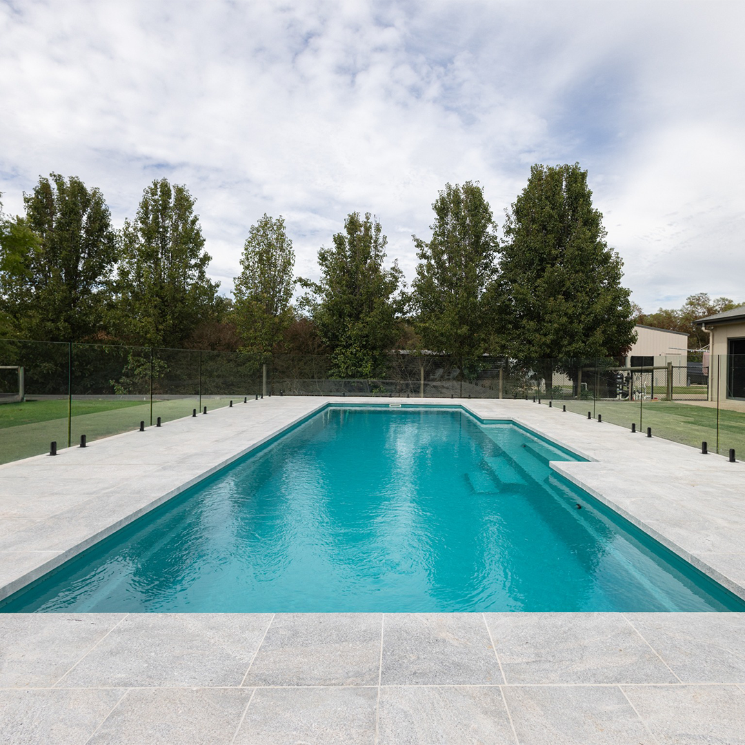 The Elegance fibreglass swimming pool