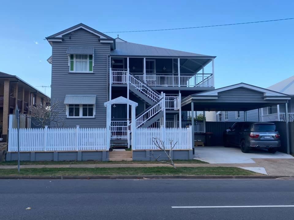 Completed Wynnum home after the Samlock renovation